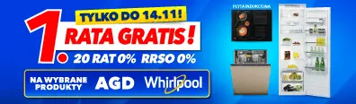 AGD - Whirlpool - 1 rata gratis - 1124 - baner główny mobi belka 396x116